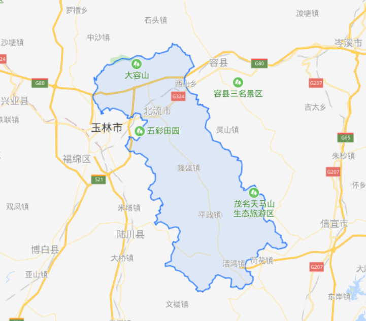 化州市属于哪个市(广西的一县级市，人口超150万，因为一条河而得名)